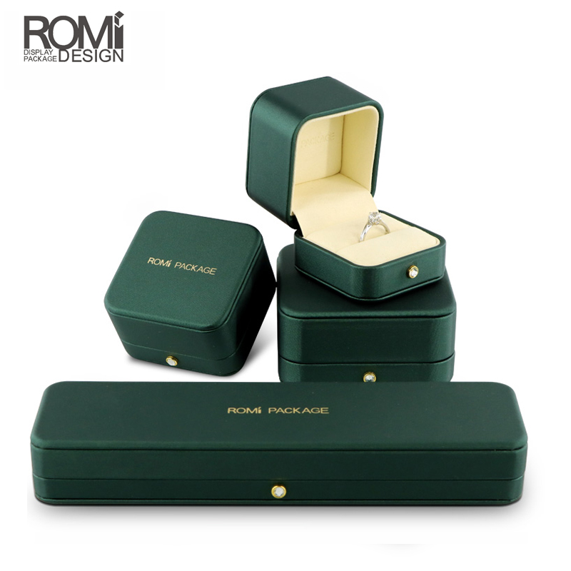 Wholesale New Arrival custom logo Luxury Wedding Ring Box vintage jewelry box